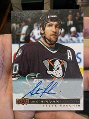 Steve Rucchin [Autograph] #C-26 Hockey Cards 2020 SP Signature Edition Legends UD Canvas Prices