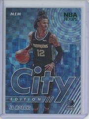 Ja Morant [Hyper Green] Basketball Cards 2021 Panini Hoops City Edition Prices