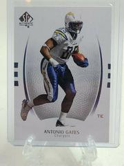 Antonio Gates #5 Football Cards 2007 SP Authentic Prices