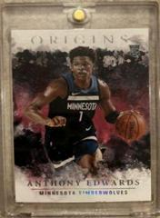 Anthony Edwards [Red] #71 Basketball Cards 2020 Panini Origins Prices