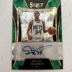 Devin Harris [Green Ice] #SS-DHS Basketball Cards 2021 Panini Select Signature Selections Prices