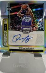 Ochai Agbaji #10 Basketball Cards 2022 Panini Contenders Optic Up and Coming Autograph Prices