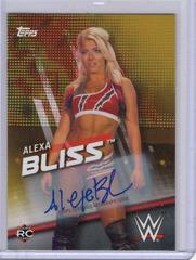 Alexa Bliss [Autograph] #13 Wrestling Cards 2016 Topps WWE Divas Revolution Prices