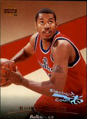 Rasheed Wallace Basketball Cards 1995 Upper Deck Electric Court Prices
