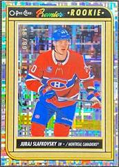 Juraj Slafkovsky [Rainbow] #P-93 Hockey Cards 2022 O Pee Chee Premier Prices