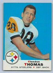 Clendon Thomas #42 Football Cards 1969 Topps Prices