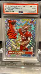 Jimmy Garoppolo Football Cards 2019 Panini Absolute Kaboom Prices