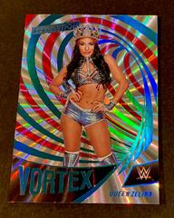 Queen Zelina [Sunburst] Wrestling Cards 2022 Panini Revolution WWE Vortex Prices