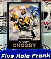 Sidney Crosby #1 Hockey Cards 2021 Upper Deck Credentials Pro Visions Prices