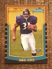 Jamal Lewis [Gold] #170 Football Cards 2000 Bowman Prices