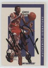 Greg Anthony [Autograph] #4 Basketball Cards 1991 Courtside Prices