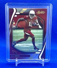 A. J. Green [Spectrum Red] #16 Football Cards 2021 Panini Absolute Prices