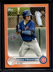James Triantos [Orange] Baseball Cards 2022 Topps Pro Debut Prices
