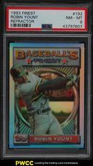 Robin Yount [Refractor] Baseball Cards 1993 Finest Prices