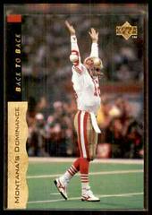 Joe Montana [Promo] Football Cards 1995 Upper Deck Montana Box Set Prices