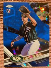 Matt Olson #476 Baseball Cards 2017 Topps Chrome Sapphire Prices