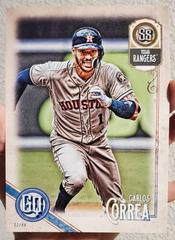 Carlos Correa [Team Swap Error] #25 Baseball Cards 2018 Topps Gypsy Queen Prices