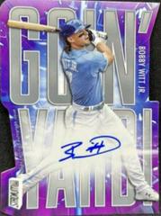 Bobby Witt Jr. Baseball Cards 2023 Stadium Club Goin' Yard Autographs Prices