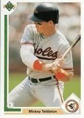 Mickey Tettleton #296 Baseball Cards 1991 Upper Deck Prices