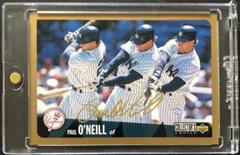 Paul O'Neill [Gold Signature] #635 Baseball Cards 1996 Collector's Choice Prices