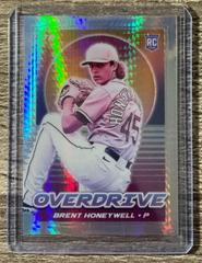 Brent Honeywell [Purple Mojo] #25 Baseball Cards 2021 Panini Chronicles Overdrive Prices