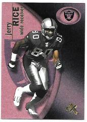 Jerry Rice [Essential Cred. Now] #72 Football Cards 2001 Fleer E X Prices