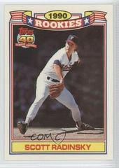 Scott Radinsky #25 Baseball Cards 1991 Topps Glossy Rookies Prices