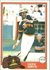 Ozzie Smith #254 Baseball Cards 1981 O Pee Chee Prices