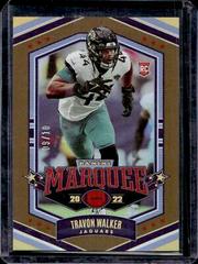 Travon Walker [Gold] #49 Football Cards 2022 Panini Chronicles Marquee Prices