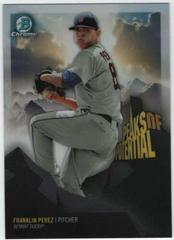 Franklin Perez #FP Baseball Cards 2018 Bowman Chrome Peaks of Potential Prices