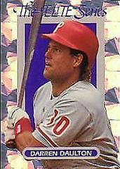 Darren Daulton Baseball Cards 1993 Panini Donruss Elite Prices