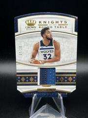 Karl Anthony Towns [Crystal Gold] Basketball Cards 2019 Panini Crown Royale Prices
