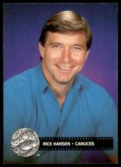 Rick Hansen Hockey Cards 1991 Pro Set Platinum Prices