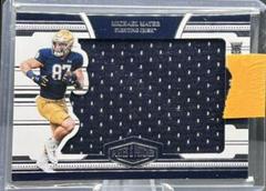 Michael Mayer #PFC-MMA Football Cards 2023 Panini Chronicles Draft Picks Plates and Patches Full Coverage Prices