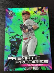 Nolan Gorman [Green] #8 Baseball Cards 2019 Bowman Platinum Prismatic Prodigies Prices