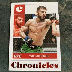 Yair Rodriguez [Red] #4 Ufc Cards 2022 Panini Chronicles UFC Prices