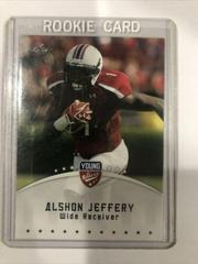 Alshon Jeffery #4 Football Cards 2012 Leaf Young Stars Prices