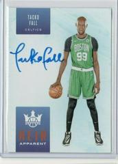 Tacko Fall [Citrine] Basketball Cards 2019 Panini Court Kings Heir Apparent Autographs Prices