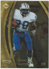 Barry Sanders [Gold Redemption 500] Football Cards 1998 Collector's Edge Masters Prices
