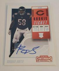Roquan Smith [Stub] Football Cards 2018 Panini Contenders Rookie Ticket Prices
