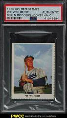 Pee Wee Reese [Brooklyn Dodgers] Baseball Cards 1955 Golden Stamps Prices