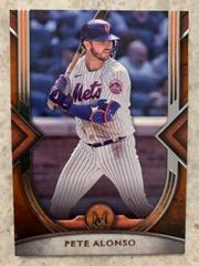Pete Alonso [Copper] #51 Baseball Cards 2022 Topps Museum Collection Prices