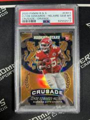 Clyde Edwards Helaire [Orange] Football Cards 2020 Panini Rookies & Stars Crusade Prices
