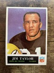 Jim Taylor #82 Football Cards 1965 Philadelphia Prices