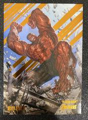 Red Hulk [Orange Foil] #56 Marvel 2022 Ultra Avengers Prices