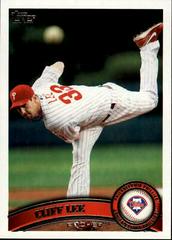 Cliff Lee #US100 Baseball Cards 2011 Topps Update Prices