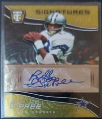 Billy Joe DuPree [Gold] Football Cards 2021 Panini Chronicles Totally Certified Signatures Prices
