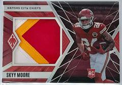 Skyy Moore [Red] Football Cards 2022 Panini Phoenix Rookie Jumbo Memorabilia Prices