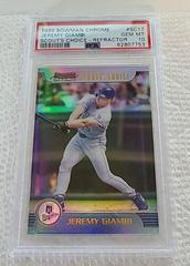 Jeremy Giambi Baseball Cards 1999 Bowman Chrome Scout's Choice Prices