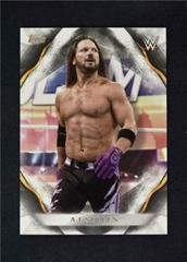 AJ Styles Wrestling Cards 2019 Topps WWE Undisputed Prices